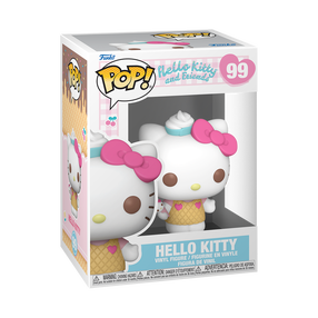 Rotaļlietu figūriņa Funko POP! Sanrio Hello Kitty 99, 9 cm, balta krās.