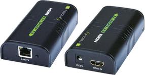 Buitinis ilgintuvas Techly 306004 HDMI Extender by Cat.5/6, juoda sp.