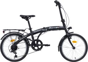 Jalgratas kokkuklapitavad Bottari Modena, 20 ", 20" raam, must v.