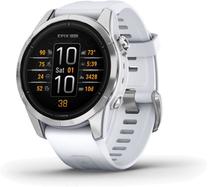 Viedais pulkstenis Garmin epix™ (Gen 2) Pro, balts krās.