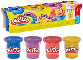 Plastilīna komplekts Hasbro Play-Doh Shimmery, daudzkrāsaina, 340 g