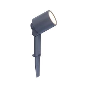 Savienojams āra apgaismojums Lutec Explorer, 5.3W, LED, IP44, pelēka krās., 8 cm x 13.4 cm