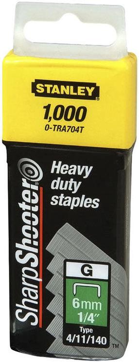 Skavotāju skavas Stanley, 10 mm, metāls, 1000 gab.