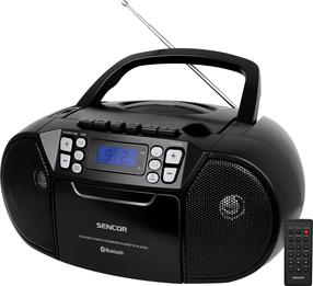 Magnetoola Sencor 3907 B, 4 W, must v.