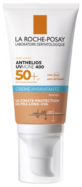 Kremas įdegio priežiūrai La Roche Posay Anthelios UVmune 400 Tinted SPF50, 50 ml