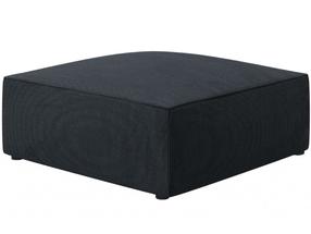 Pufas Micadoni Home Ruby, juoda sp., 93 cm x 93 cm x 40 cm