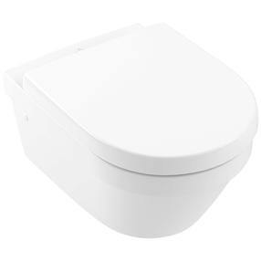 Unitazas, pakabinamas Villeroy & Boch Architectura 4694HR01, su dangčiu, 530 mm x 370 mm