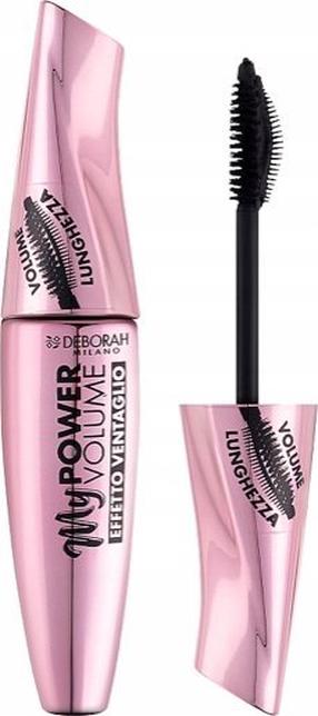 Skropstu tuša Deborah Milano My Power, 14 ml, extra black krās.