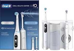 Elektrilise hambaharja ja irrigaatori komplekt Oral-B iO6 & OxyJet, valge v.