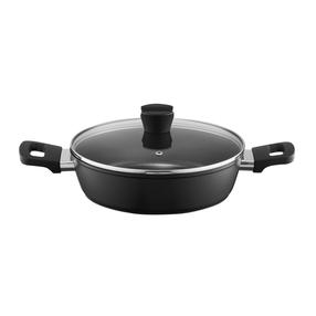 Keptuvė su dangčiu Ambition Alto Qualum Basic, Ø 30 cm, aliuminis/plastikas
