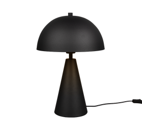 Galda stāvlampas Trio Alfie, E27, 40W, melna krās./melna krās.