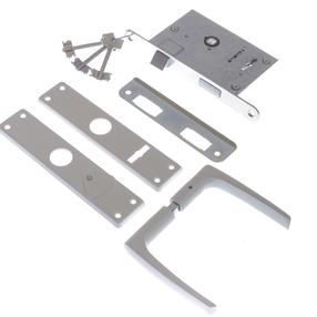 Iemontējamā slēdzene Kurzemes ZV9A-1, krāsots, 55 mm/55 mm