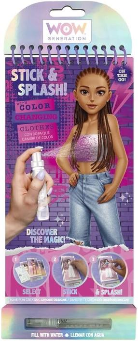 Набор для рисования WOW generation Stick And Splash WOW00142, многоцветный