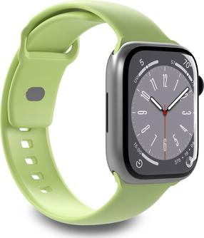 Siksniņa Puro, ICON Apple Watch 4/5/6/7/SE/8 40/41mm (S/M & M/L), zaļa krās.