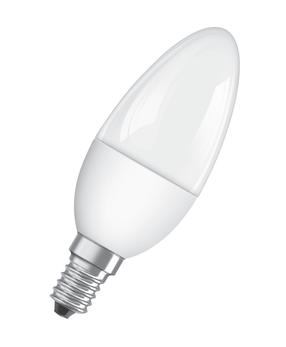 Лампочка Osram LED, B35, 2700 °К, E14, 5 Вт, 470 лм