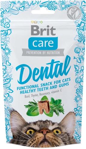 Kārumi kaķiem Brit Care Dental, 0.050 kg