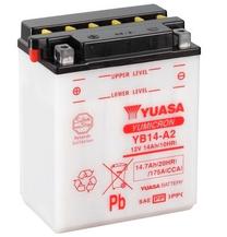Akumuliatorius Yuasa YB14-A2, 12 V, 7 Ah, 190 A