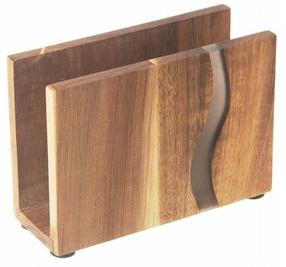 Servetėlių laikiklis Kesper Orion, 120 mm x 45 mm, ruda sp.