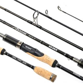 Spiningas Akara AA-240M, 240 cm, 144 g, juoda sp.