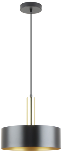 Šviestuvas kabinamas Domoletti GIRA MYD3133L, E27, 1 x 40 W, juoda sp. / juoda sp.