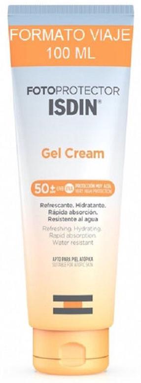 Gelis įdegio priežiūrai Isdin Fotoprotector SPF50, 100 ml
