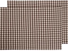 Настольный коврик Homla Maravilla 001368, 30 см x 45 см, 2 шт., Коричневый цв./Коричневатый цв.