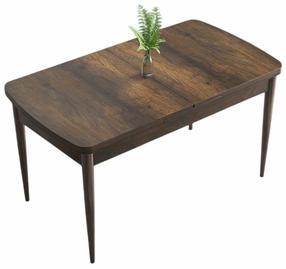 Valgomojo stalas išskleidžiamas Kalune Design Han, baroque sp., 114 - 144 cm x 70 cm x 78 cm