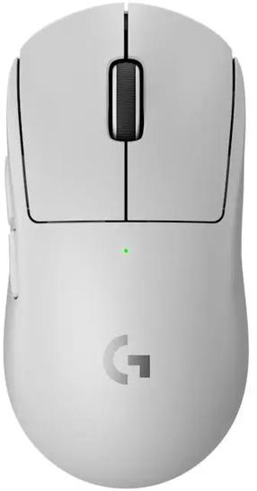 Bezvadu spēļu pele Logitech G Pro X Superlight 2 SE Lightspeed 910-007556, 2.4ghz wireless / usb, balta krās.