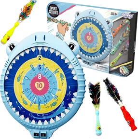 Mērķa mešanas spēle Woopie Animal Series Darts, 30 cm x 27 cm, zila krās.