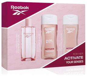 Dāvanu komplekts sievietēm Reebok Activate Your Senses, 3 gab.