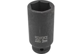 Sügav kuusnurkne löögipesa Rockforce 4458526, 26 mm, 1/2"