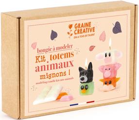 Küünalde valmistamise komplekt Graine Creative Totem, mitmevärviline
