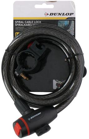 Spyna Dunlop, juoda sp., 180 mm