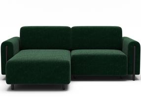 Modulinė sofa Acossta, tamsiai žalia sp., dešininė, 154 x 244 cm x 95 cm