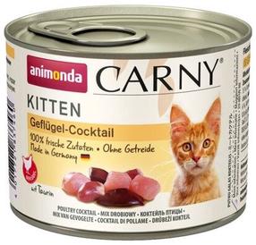 Šlapias kačių maistas Animonda Carny Poultry Cocktail, paukštiena, 0.2 kg