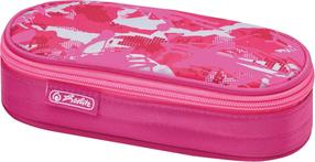 Herlitz Penalas Be.Bag Airgo, ar vāku - Camouflage Pink