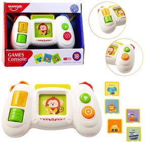 Интерактивная игрушка, игровой контроллер Huanger Happy World, 5 см, белый цв./многоцветный