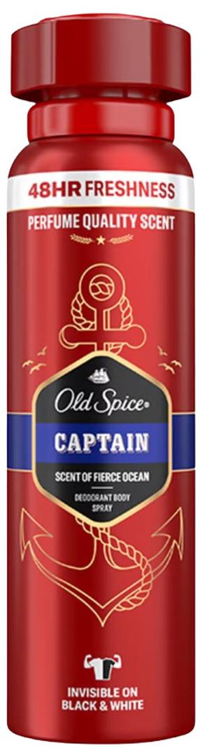 Vyriškas dezodorantas Old Spice Captain, 150 ml
