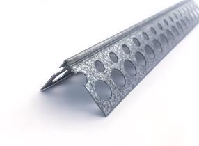 Перфорированный уголок Briko, cталь, 2500 мм x 23 мм x 23 мм