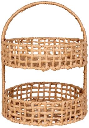 Servēšanas paplāte House Nordic Anadia 4401540, 29 cm x 39 cm, 29 cm, Ø 29 cm, Brūna krās.