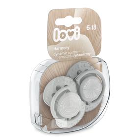 Соска Lovi Harmony Boy, 6+ мес., серый цв.