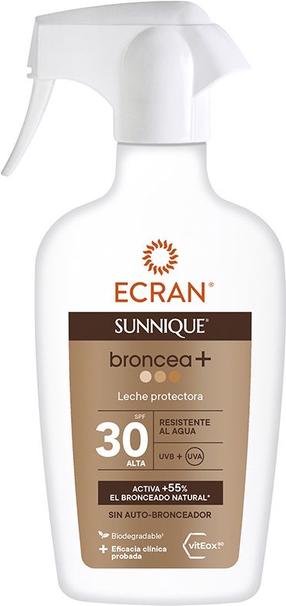 Спрей для ухода за загаром Ecran Sunnique Broncea+ SPF30, 270 мл