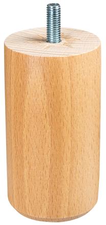 Baldų kojelė Haushalt HAH87440, 10 cm, šviesus bukas sp.