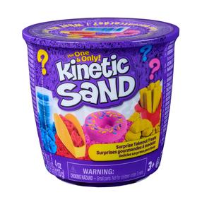 Modelleerimisliiv, koos tarvikutega Spin Master Kinetic Sand Surprise Takeout Treats, mitmevärviline, 114 g