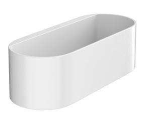 Organizatorius - dėklas Hansgrohe, balta sp., 25 cm x 7.1 cm x 10 cm