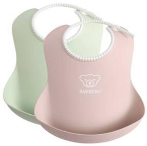 Seilinukas BabyBjorn Soft, žalia sp./rožinė sp., termoplastinis elastomeras (tpe), 4 mėn.