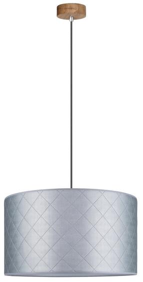 Lampa karināms Spot-Light Mirabella, E27, 1 x 60 W, sudraba krās. / ozola krās., 50 x 28 cm
