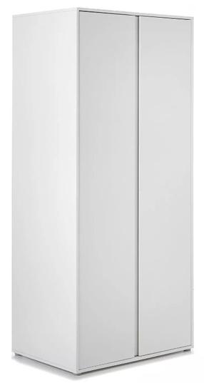 Riidekapp Forte Everyday Lisson 2 LSQS721-120, valge v., 60 cm x 86.3 cm x 193.7 cm