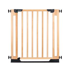 Drošības vārtiņi Hauck 597613, 75 - 80 cm x 76 cm, brūna krās.