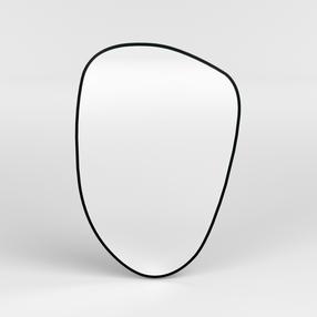 Зеркало Kalune Design Pietra Nera 552NOS2346, подвесной, 91 см x 61 см, черный цв.